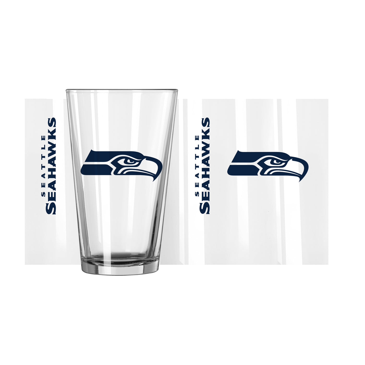 Seattle Seahawks 16oz Gameday Pint Glass - Logo Brands