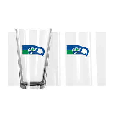 Seattle Seahawks 16oz Retro Pint Glass