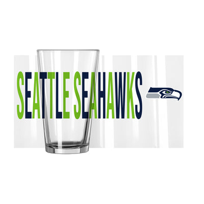 Seattle Seahawks 16oz Overtime Pint Glass