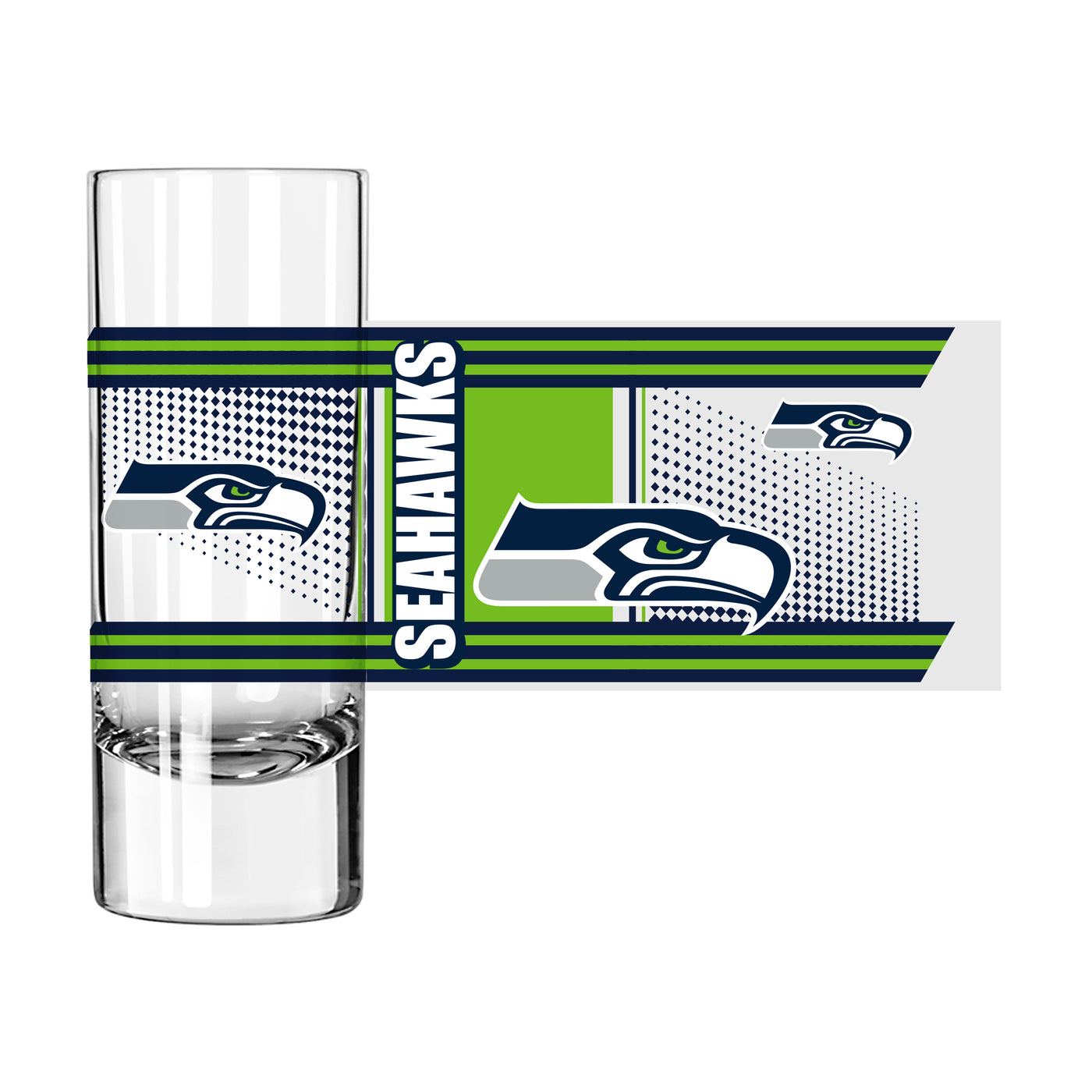 Seattle Seahawks 2.5oz Hero Shooter Glass