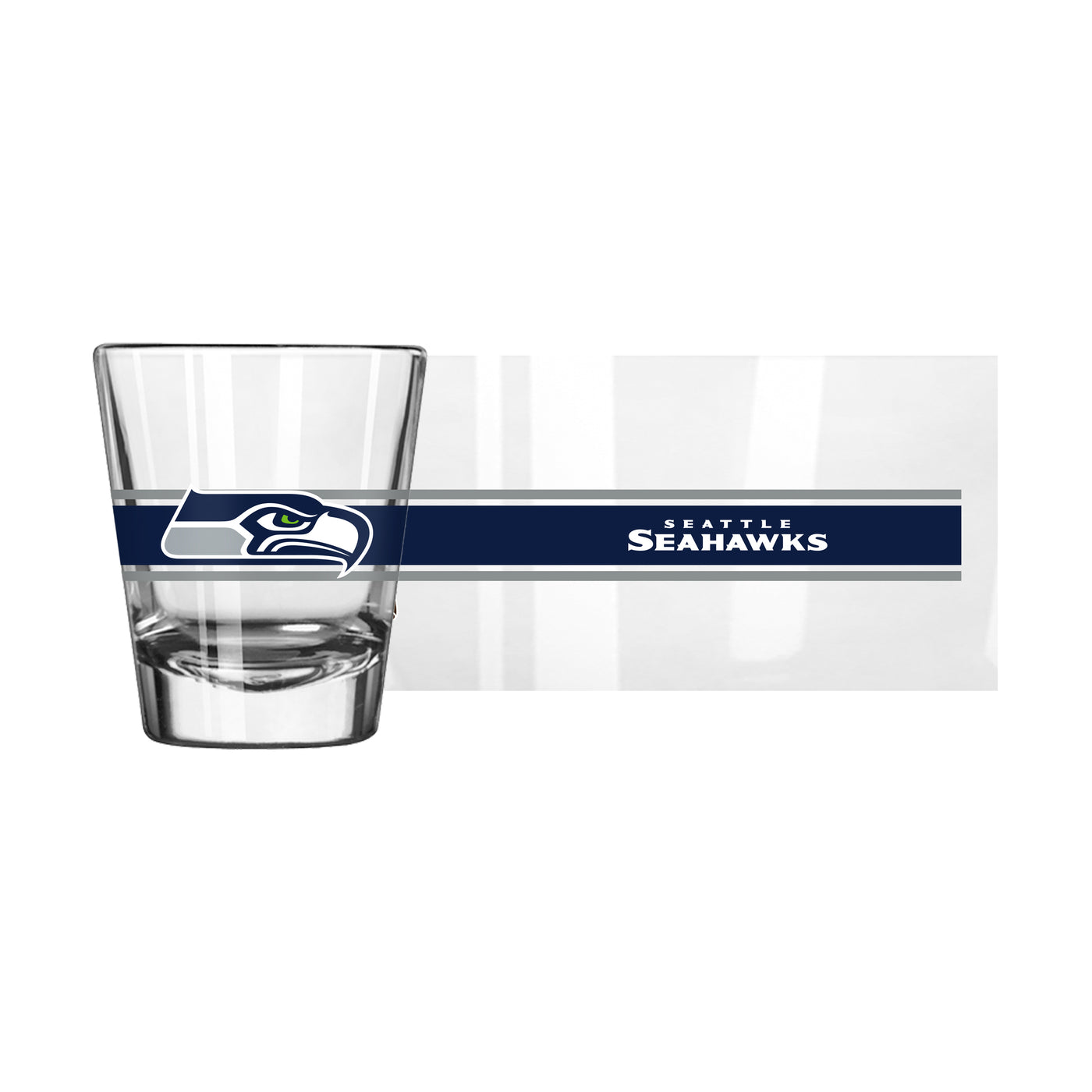 Seattle Seahawks 2oz Stripe Shot Glass