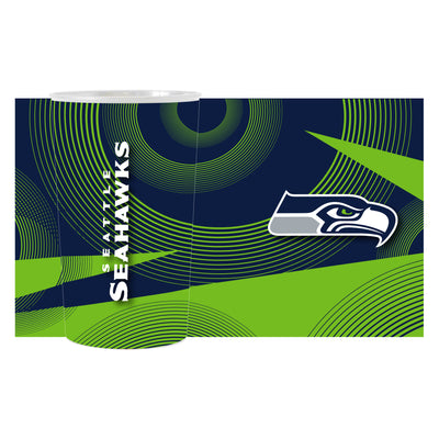 Seattle Seahawks Geometric Hardwall Cup 4 Pack