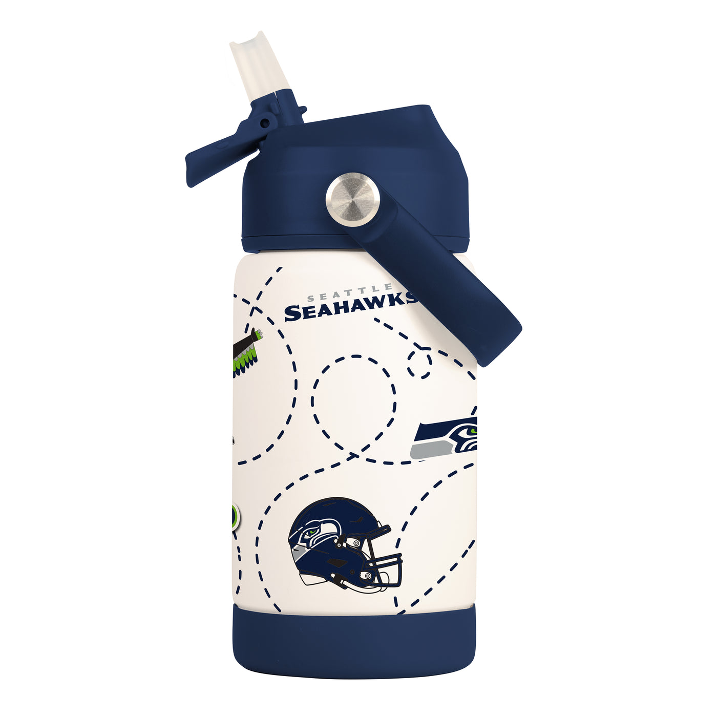 Seattle Seahawks 12oz Mascot SS Kids Bottle