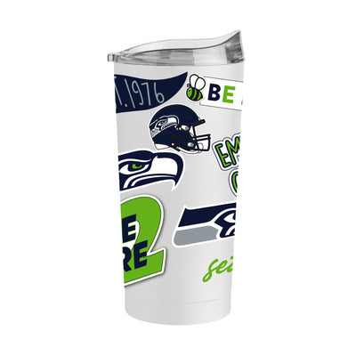 Seattle Seahawks 20oz Native Powder Coat Tumbler