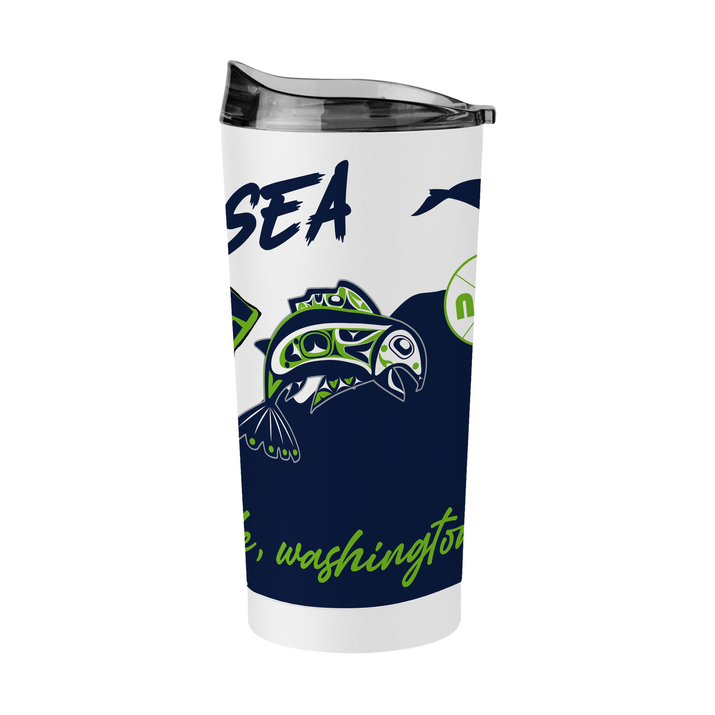Seattle Seahawks Alternate 20oz Native Powder Coat Tumbler