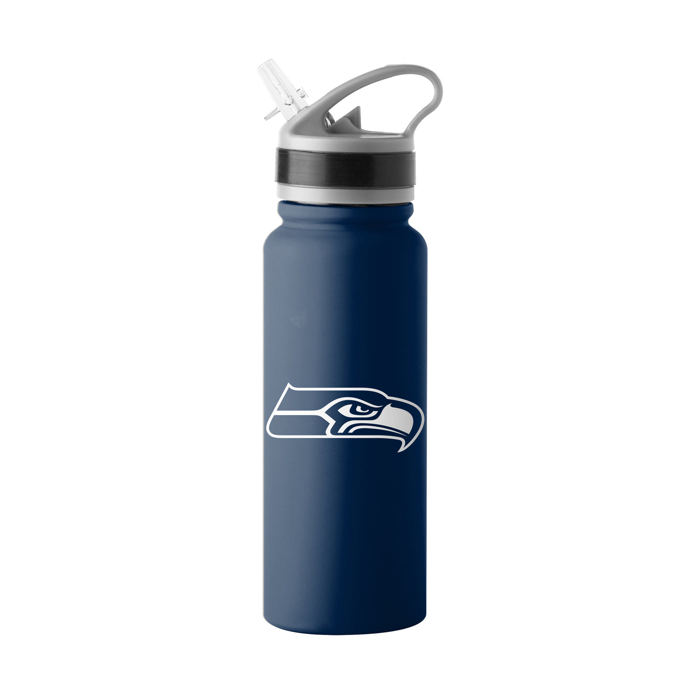 Seattle Seahawks Logo 25oz Stainless Single Wall Flip Top Bottle