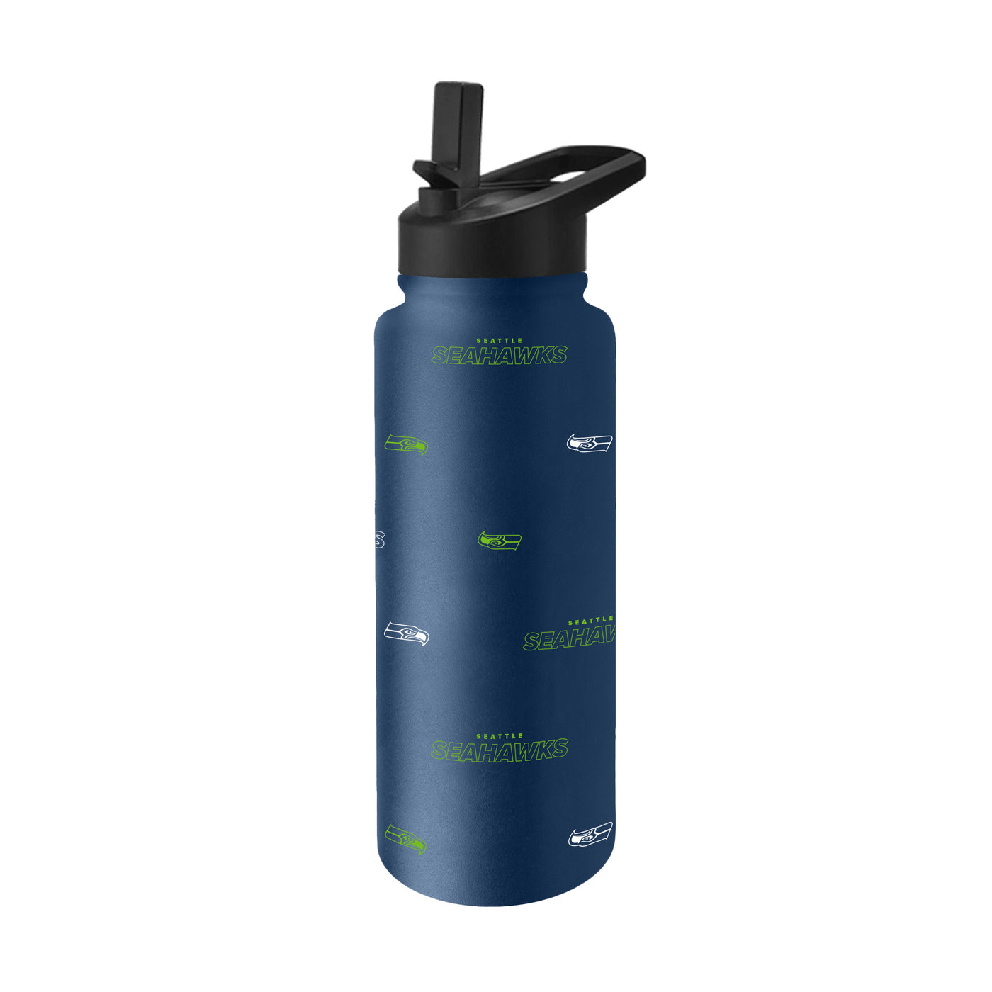 Seattle Seahawks 34oz Step And Repeat Quencher Bottle