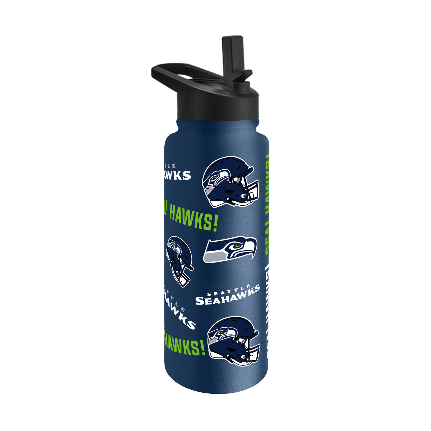 Seattle Seahawks 34oz Native Quencher Bottle