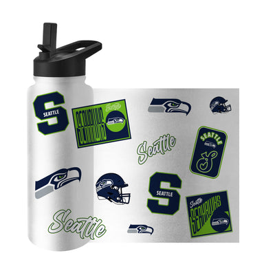 Seattle Seahawks Dreamweave 34oz Quencher Bottle