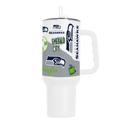 Seattle Seahawks 40oz Native Powder Coat Tumbler