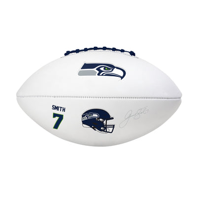Seattle Seahawks Geno Smith Players Full Size Autograph Football