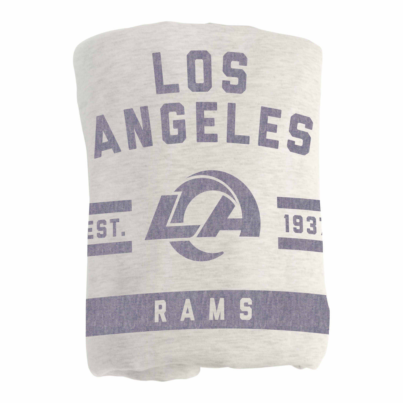 LA Rams Oatmeal Sweatshirt Blanket