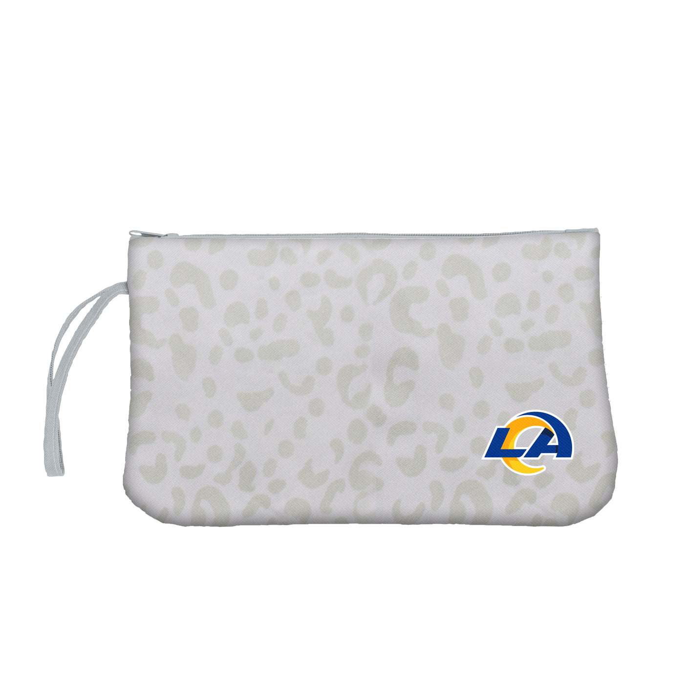 LA Rams Leopard Print Wristlet