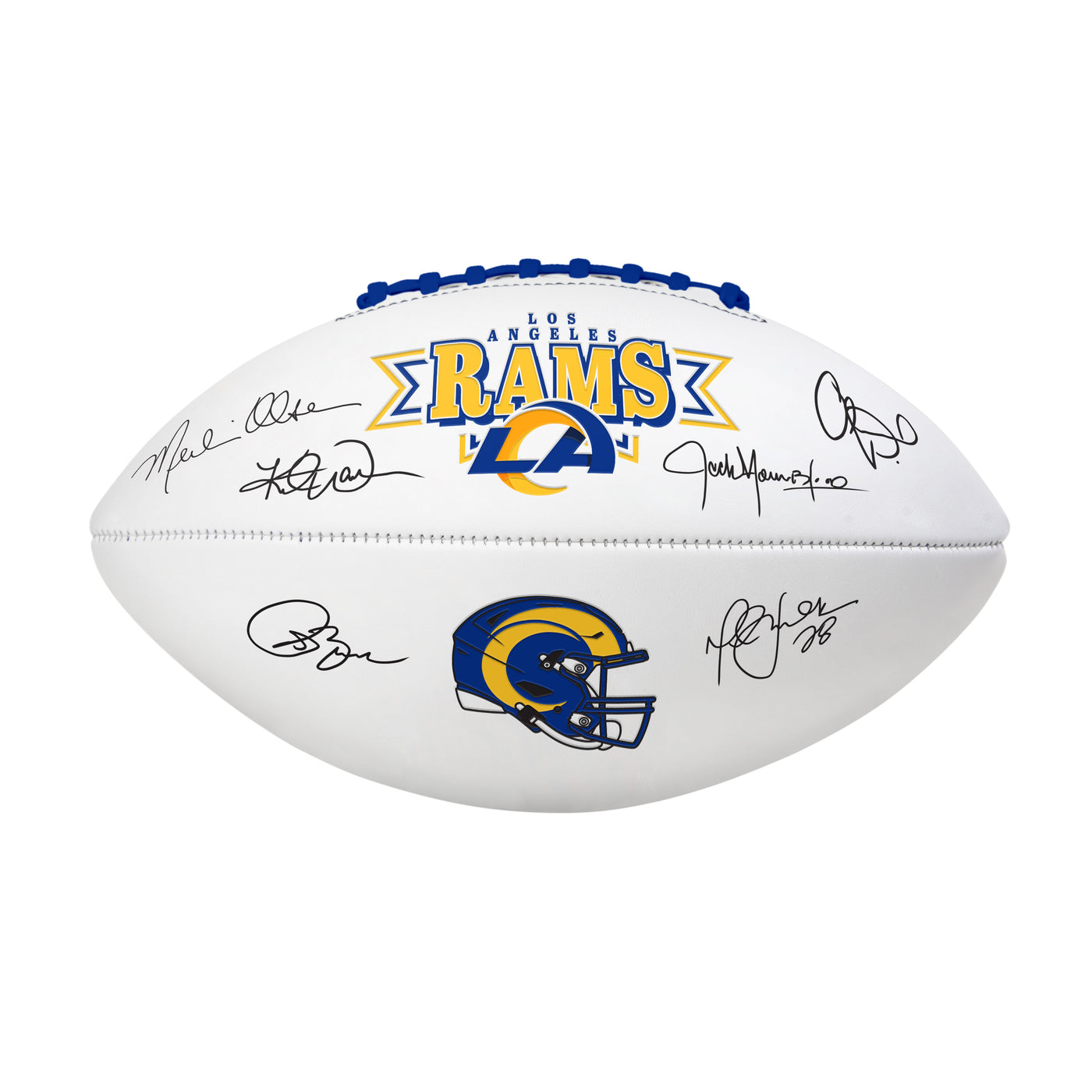 LA Rams Autograph Signature Football