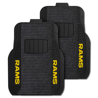 NFL - Los Angeles Rams 2-pc Deluxe Car Mat Set
