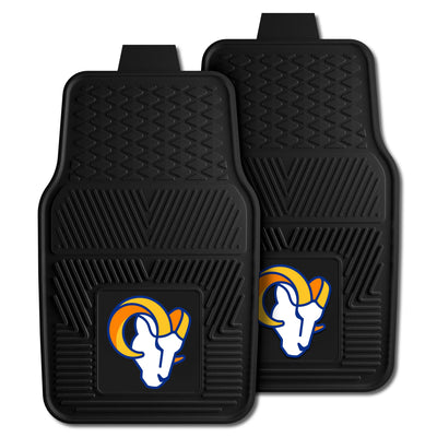 LA Rams 2pc Vinyl Car Mat Set