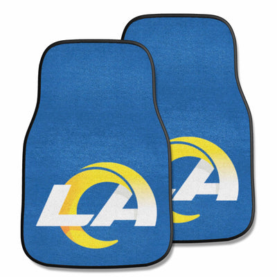 NFL - Los Angeles Rams 2-pc Carpet Car Mat Set