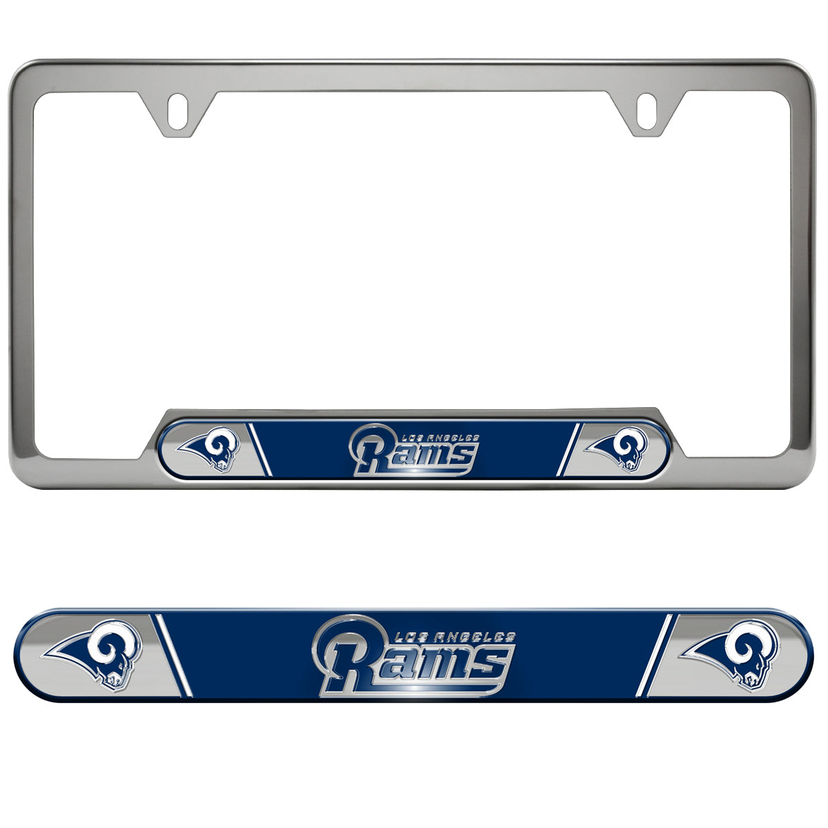 NFL - Los Angeles Rams Embossed License Plate Frame