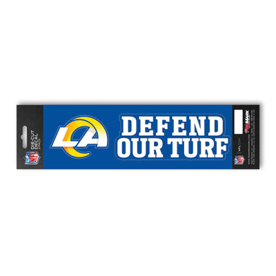 NFL - Los Angeles Rams Team Slogan Decal