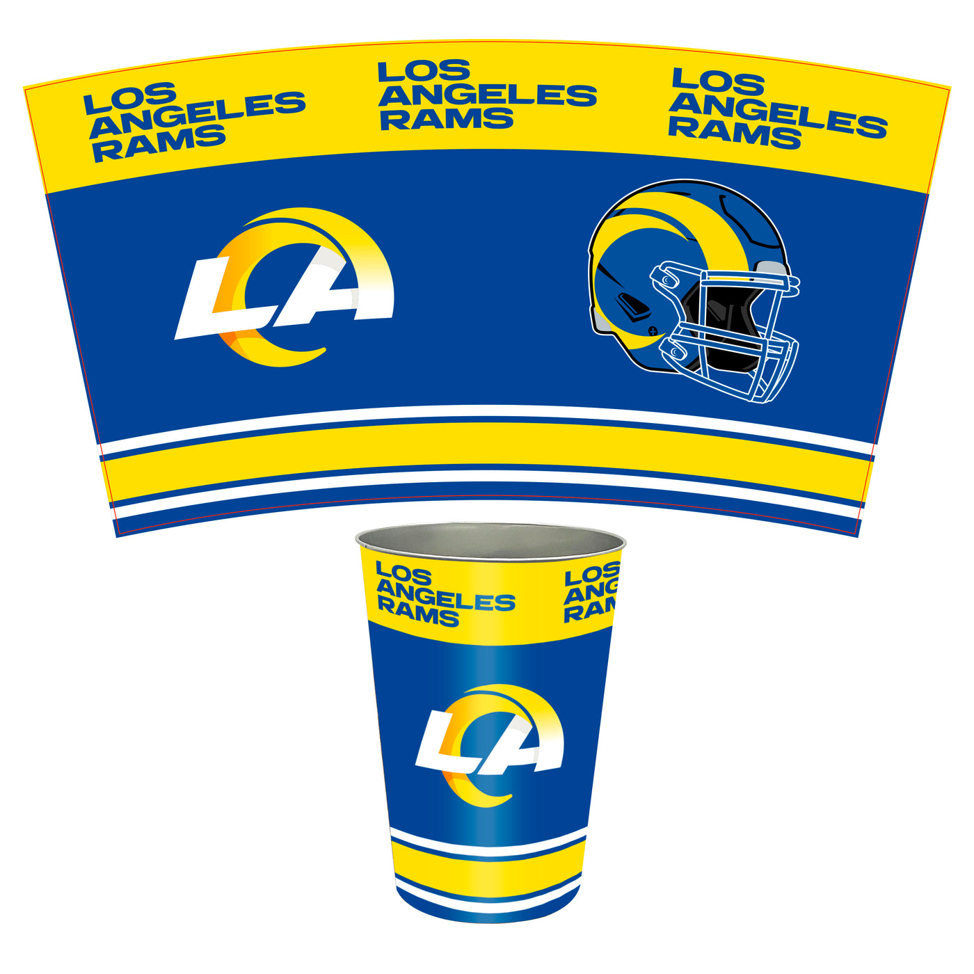 NFL - Los Angeles Rams Wastebasket