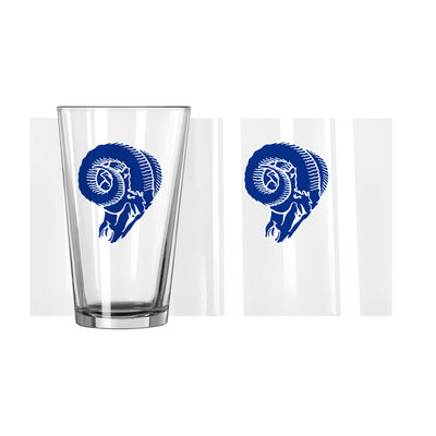 Los Angeles Rams 16oz Retro Pint Glass
