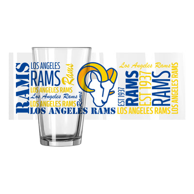 Los Angeles Rams 16oz Spirit Pint Glass