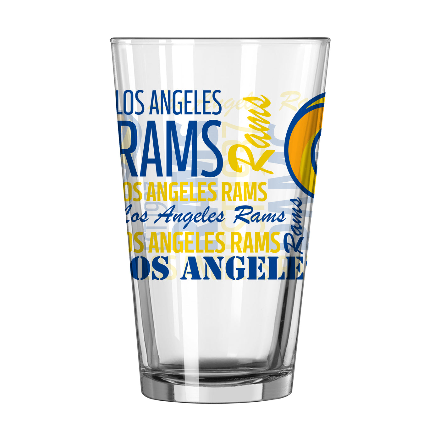 Los Angeles Rams 16oz Spirit Pint Glass