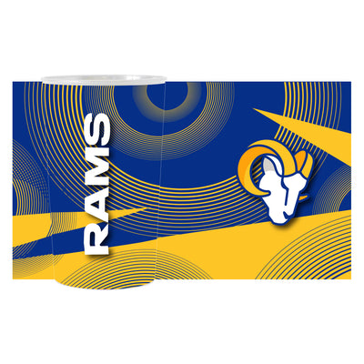 LA Rams Geo Pattern 4-Pack Hardwall Cup