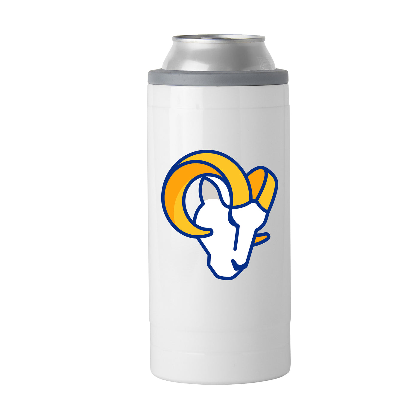 LA Rams Letterman 12 oz Slim Can Coolie