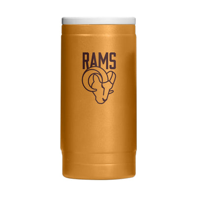 LA Rams  Huddle Powder Coat Slim Can Coolie