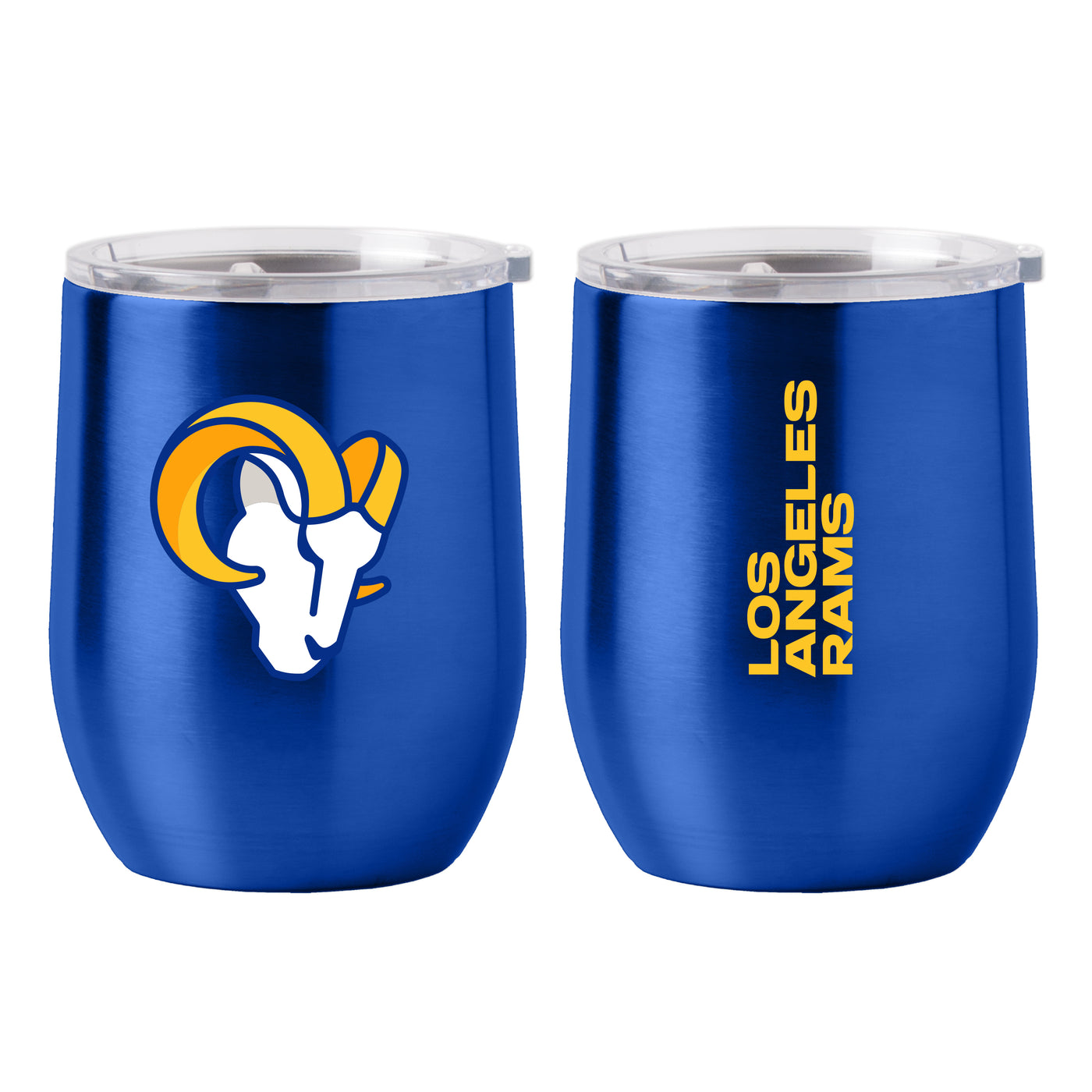 LA Rams 16oz Gameday Stainless Curved Beverage