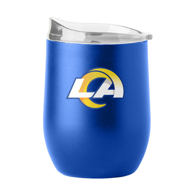 Los Angeles Rams 16oz Flipside Powder Coat Curved Beverage - Logo Brands
