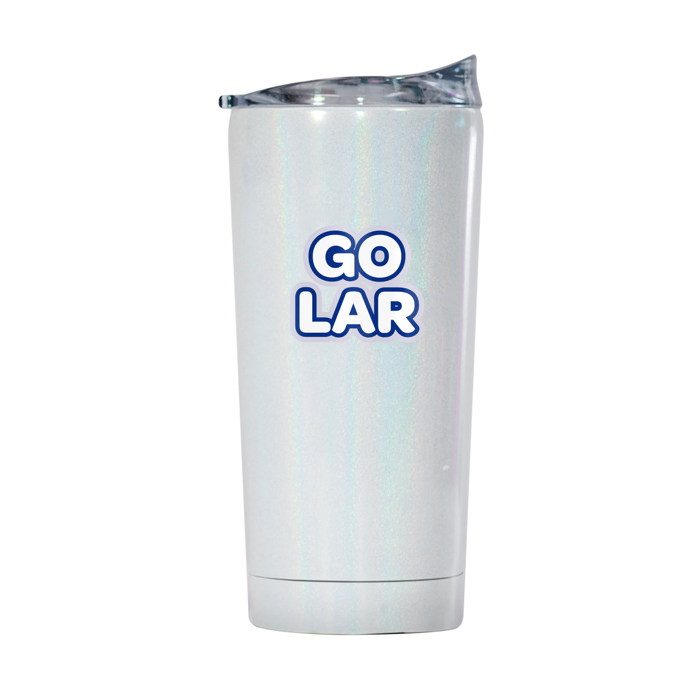 Los Angeles Rams 20oz Bubble Iridescent Tumbler - Logo Brands