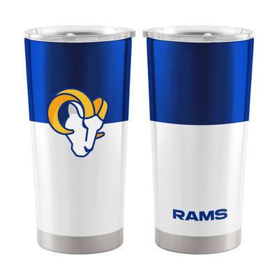 Los Angeles Rams Colorblock 20oz Stainless Tumbler - Logo Brands