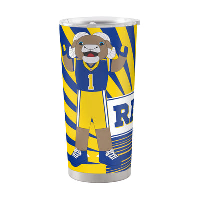 Los Angeles Rams 20oz Mascot Stainless Steel Tumbler - Logo Brands