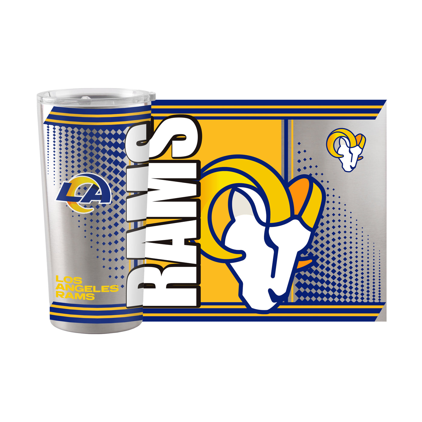 LA Rams Hero 20oz Stainless Tumbler