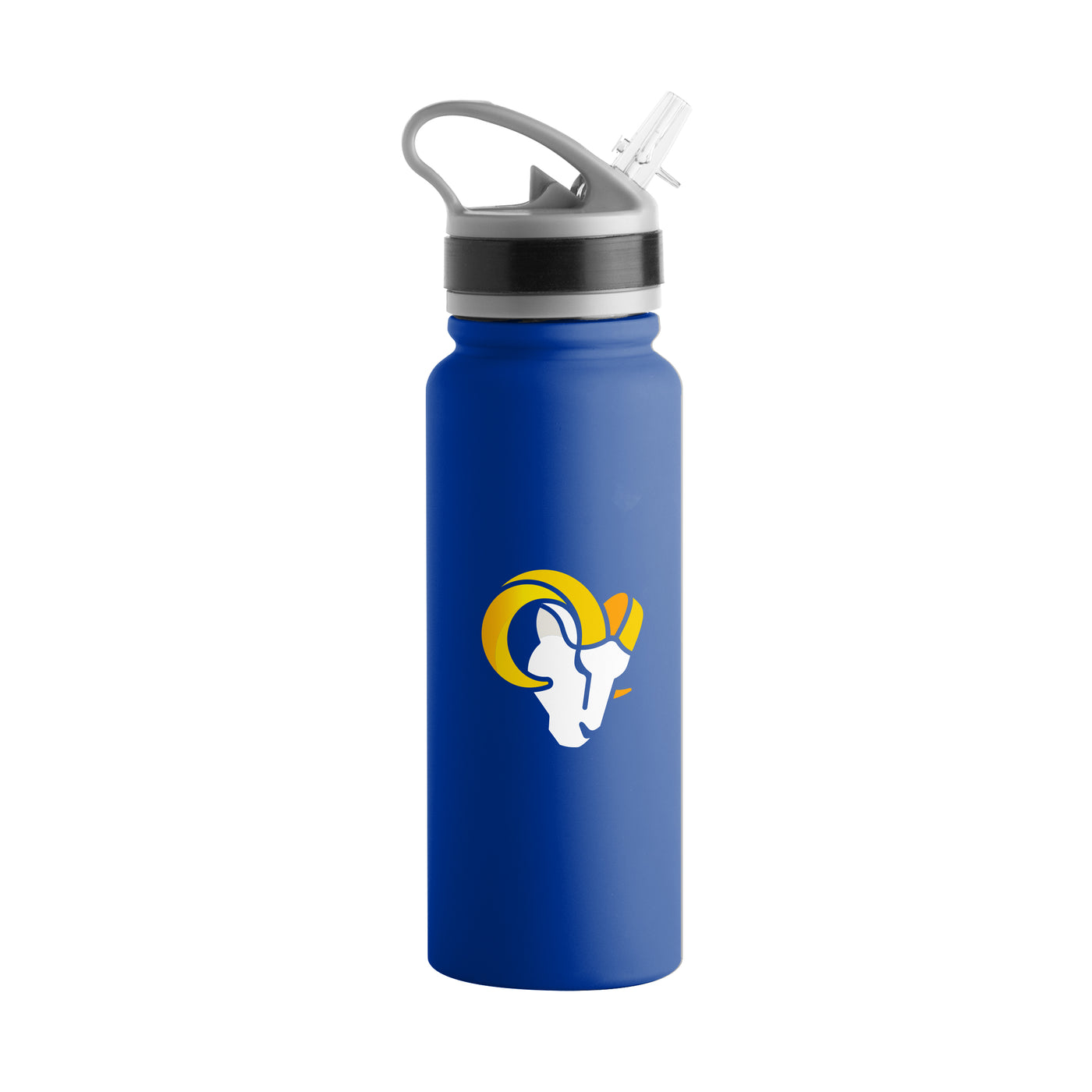 LA Rams Logo 25oz Stainless Single Wall Flip Top Bottle