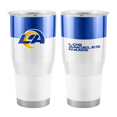 Los Angeles Rams 30oz Colorblock Stainless Tumbler - Logo Brands