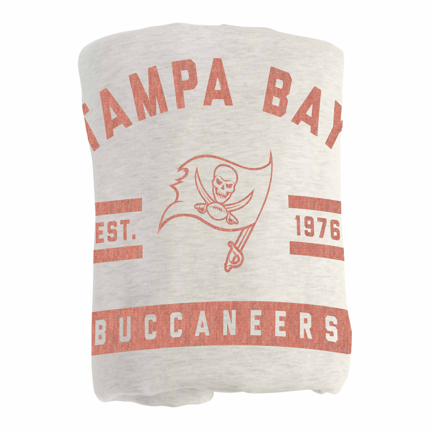 Tampa Bay Buccaneers Oatmeal Sweatshirt Blanket