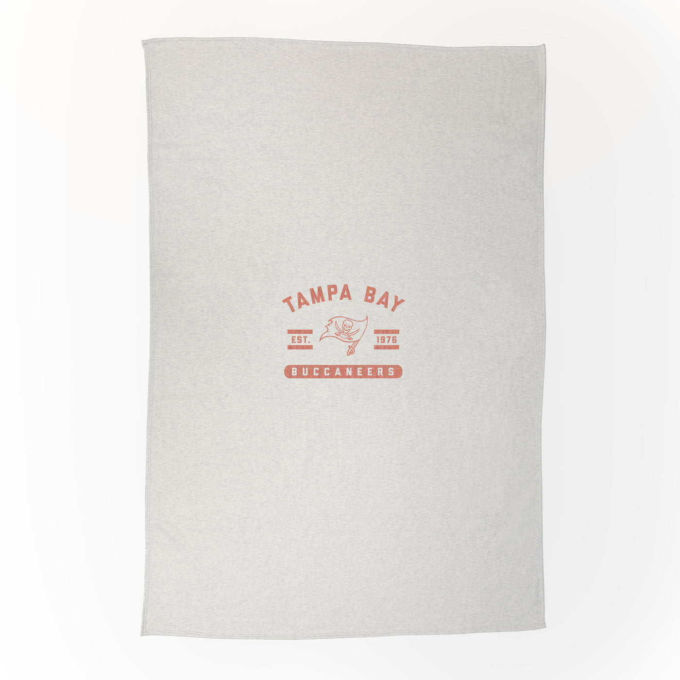 Tampa Bay Buccaneers Oatmeal Sweatshirt Blanket - Logo Brands