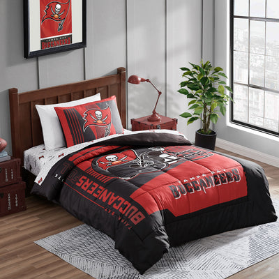 Tampa Bay Buccaneers Status Bed In A Bag Twin