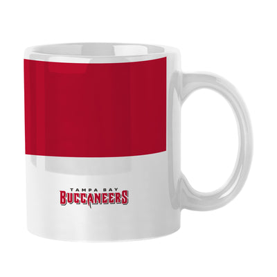 Tampa Bay Buccaneers 11oz Colorblock Sublimated Mug