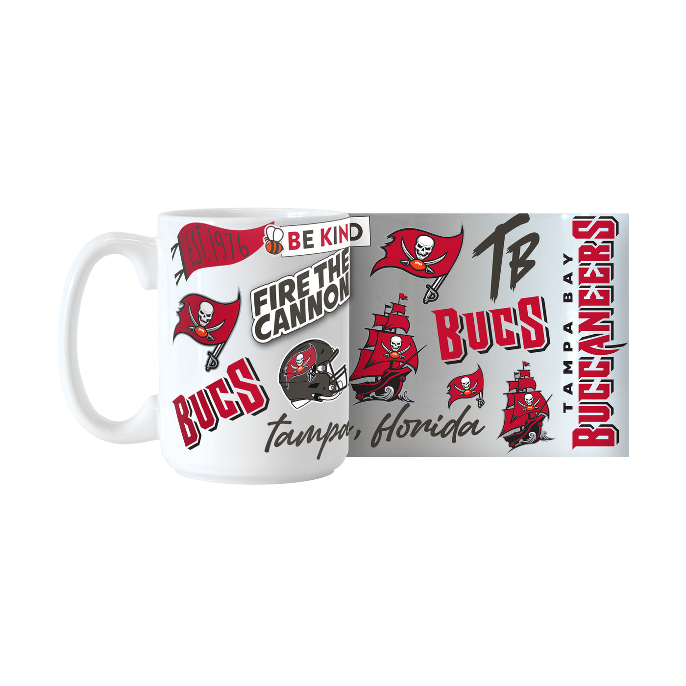 Tampa Bay Buccaneers 15oz Native Sublimated Mug