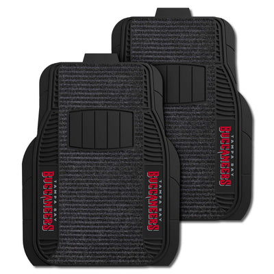NFL - Tampa Bay Buccaneers 2-pc Deluxe Car Mat Set