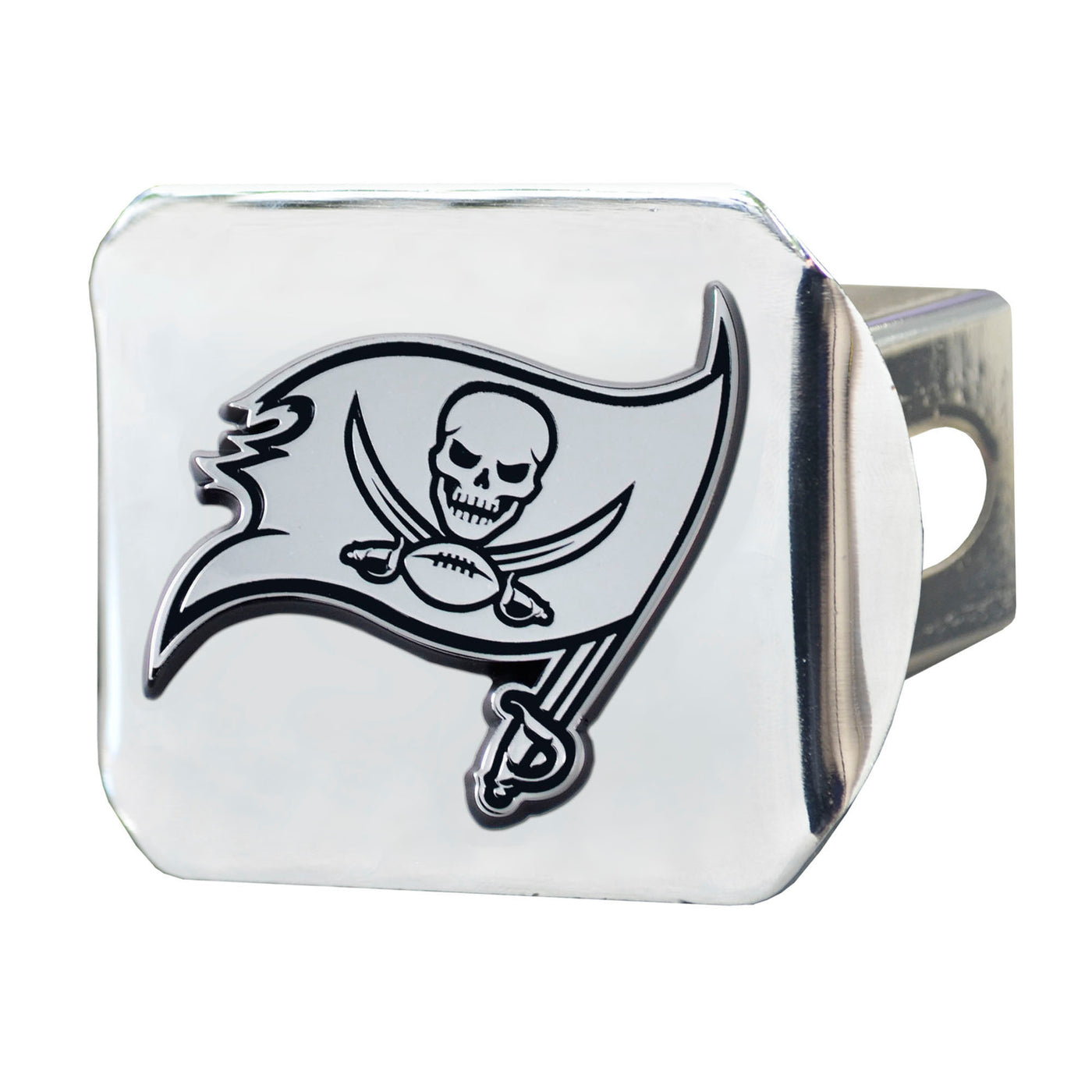NFL - Tampa Bay Buccaneers Chrome on Chrome Hitch Cover