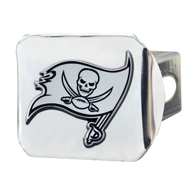 NFL - Tampa Bay Buccaneers Chrome on Chrome Hitch Cover