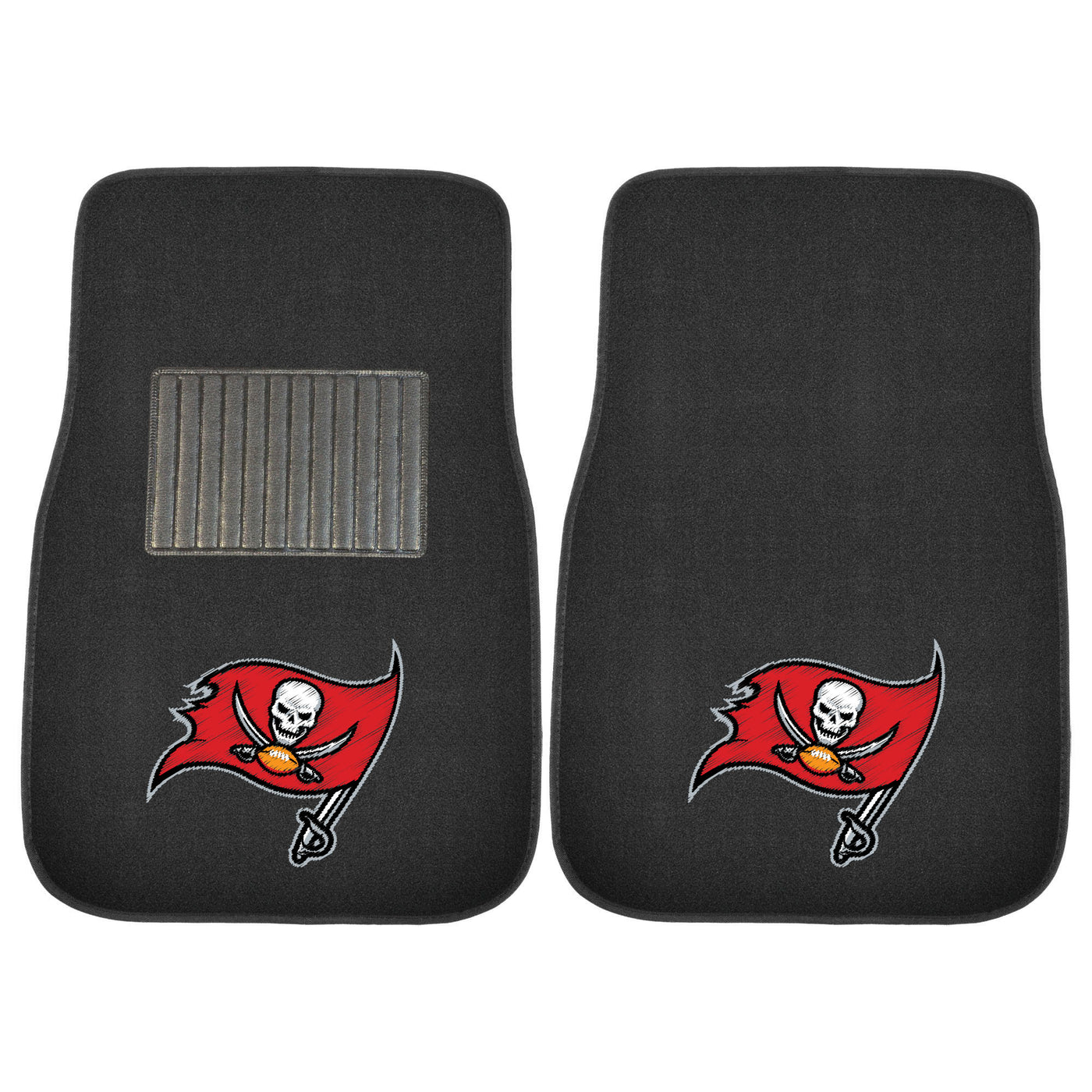 NFL - Tampa Bay Buccaneers 2-pc Embroidered Car Mat Set