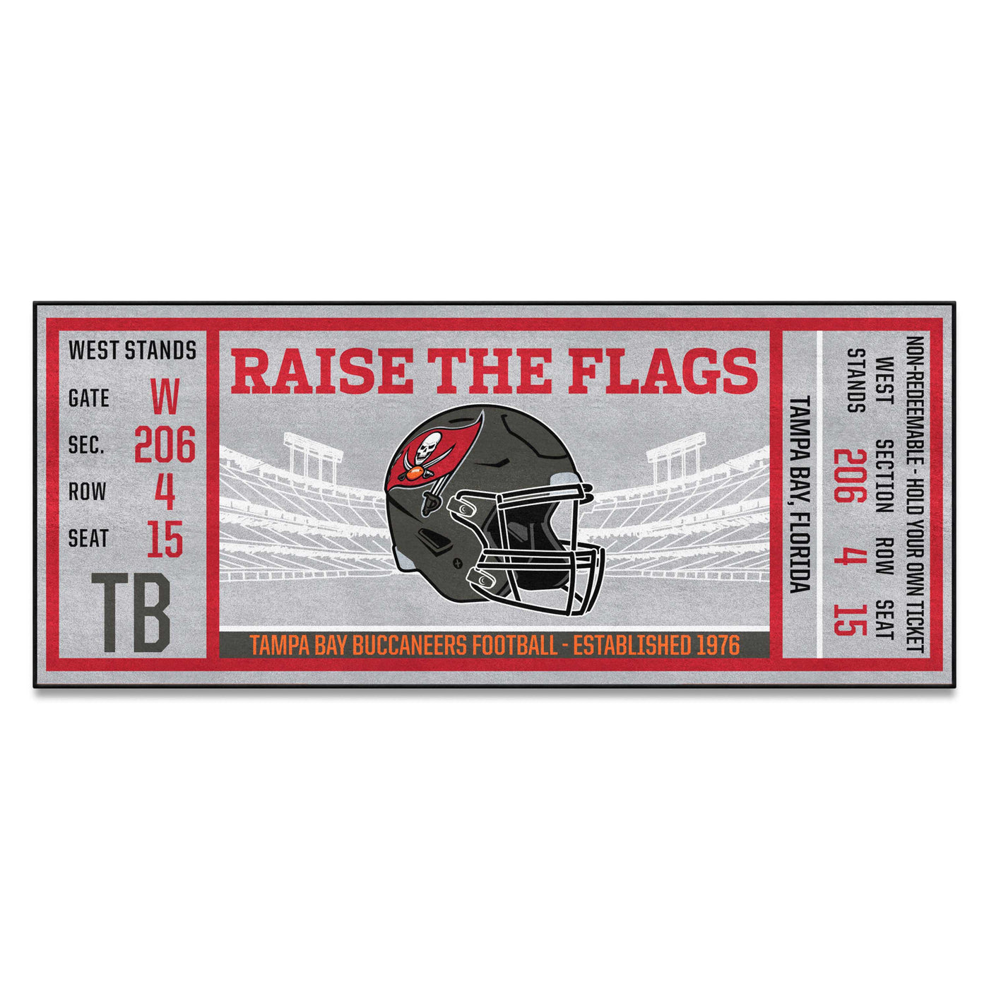 NFL - Tampa Bay Buccaneers Ticket Runner