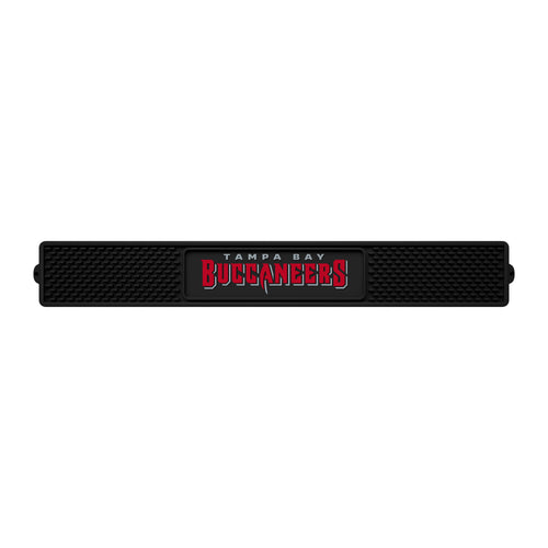 NFL Tampa Bay Buccaneers drink mat with team logo and vibrant design, perfect for game day or fan display.
