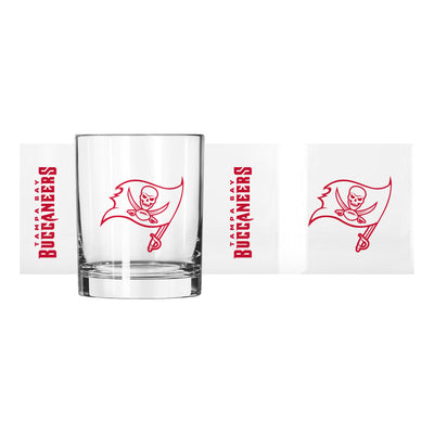 Tampa Bay Buccaneers 14oz Gameday Rocks Glass